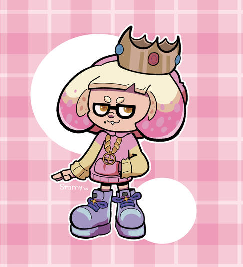 Pearl from Splatoon Fanart